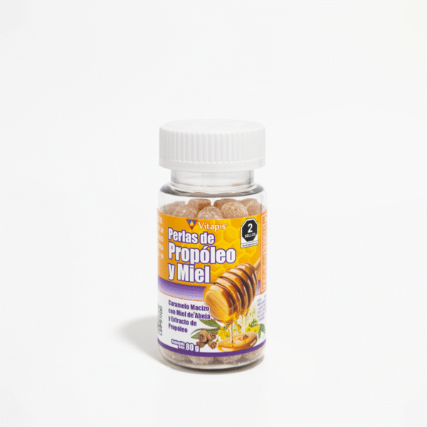 PERLAS DE PROPÓLEO Y MIEL